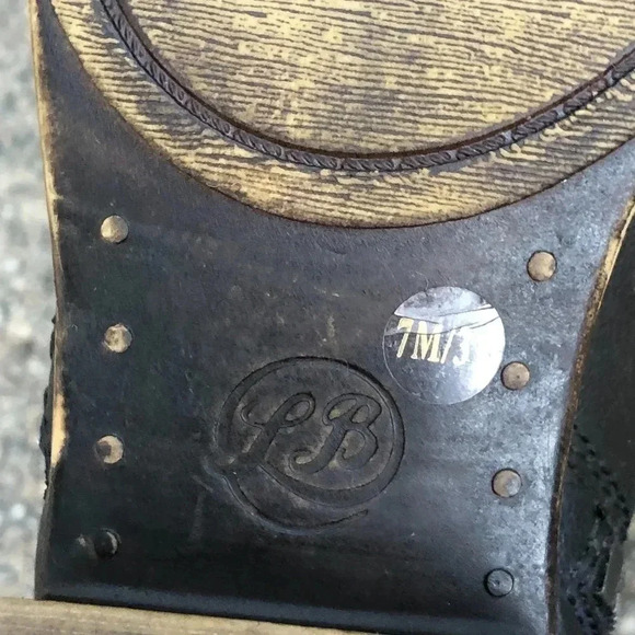 Lucky Brand Double Zip Charcoal Pewter Gray Ankle Boots Size 7 - Picture 5 of 6